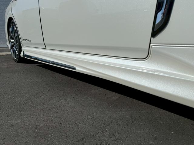 クラウンハイブリッド RSアドバンス モデリスタエアロ(F/S/R)モデリスタ19インチAW サンルーフ レザーシート バックカメラ ブラインドスポットモニター パワーシート シートヒーター/クーラー CD/DVD デジタルインナーミラー(16枚目)