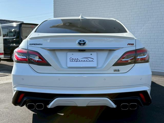 クラウンハイブリッド RSアドバンス モデリスタエアロ(F/S/R)モデリスタ19インチAW サンルーフ レザーシート バックカメラ ブラインドスポットモニター パワーシート シートヒーター/クーラー CD/DVD デジタルインナーミラー(38枚目)