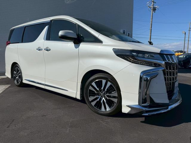 アルファード ２．５Ｓ　Ｃパッケージ　モデリスタエアロ　シグネチャーイルミ　サンルーフ　アルパイン１０インチナビ　アルパイン後席モニター　デジタルインナーミラー　前後ドラレコ　スペアタイヤ　ブラインドスポットモニター　両側電動スライドドア（9枚目）