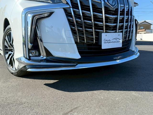 アルファード ２．５Ｓ　Ｃパッケージ　モデリスタエアロ　シグネチャーイルミ　サンルーフ　アルパイン１０インチナビ　アルパイン後席モニター　デジタルインナーミラー　前後ドラレコ　スペアタイヤ　ブラインドスポットモニター　両側電動スライドドア（12枚目）