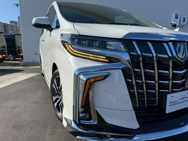 アルファード ２．５Ｓ　Ｃパッケージ　モデリスタエアロ　シグネチャーイルミ　サンルーフ　アルパイン１０インチナビ　アルパイン後席モニター　デジタルインナーミラー　前後ドラレコ　スペアタイヤ　ブラインドスポットモニター　両側電動スライドドア（16枚目）