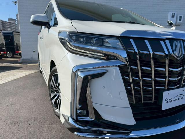 アルファード ２．５Ｓ　Ｃパッケージ　モデリスタエアロ　シグネチャーイルミ　サンルーフ　アルパイン１０インチナビ　アルパイン後席モニター　デジタルインナーミラー　前後ドラレコ　スペアタイヤ　ブラインドスポットモニター　両側電動スライドドア（17枚目）