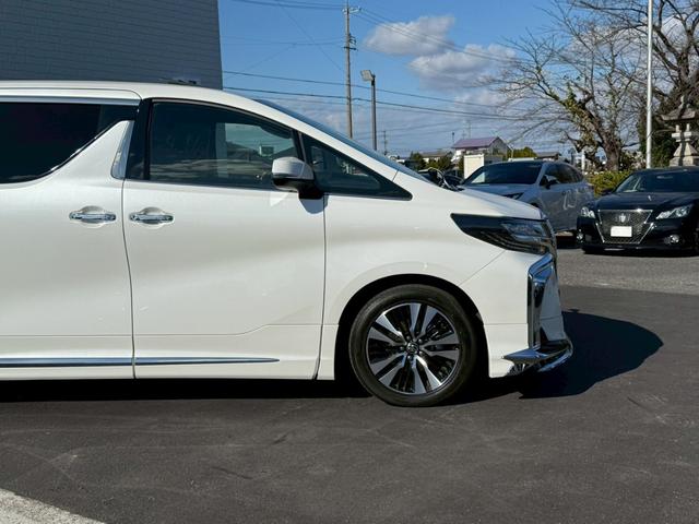 アルファード ２．５Ｓ　Ｃパッケージ　モデリスタエアロ　シグネチャーイルミ　サンルーフ　アルパイン１０インチナビ　アルパイン後席モニター　デジタルインナーミラー　前後ドラレコ　スペアタイヤ　ブラインドスポットモニター　両側電動スライドドア（20枚目）