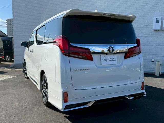 アルファード ２．５Ｓ　Ｃパッケージ　モデリスタエアロ　シグネチャーイルミ　サンルーフ　アルパイン１０インチナビ　アルパイン後席モニター　デジタルインナーミラー　前後ドラレコ　スペアタイヤ　ブラインドスポットモニター　両側電動スライドドア（24枚目）
