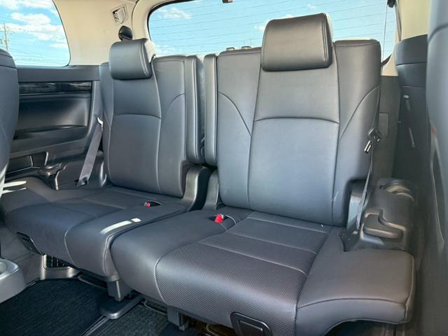 アルファード ２．５Ｓ　Ｃパッケージ　モデリスタエアロ　シグネチャーイルミ　サンルーフ　アルパイン１０インチナビ　アルパイン後席モニター　デジタルインナーミラー　前後ドラレコ　スペアタイヤ　ブラインドスポットモニター　両側電動スライドドア（74枚目）