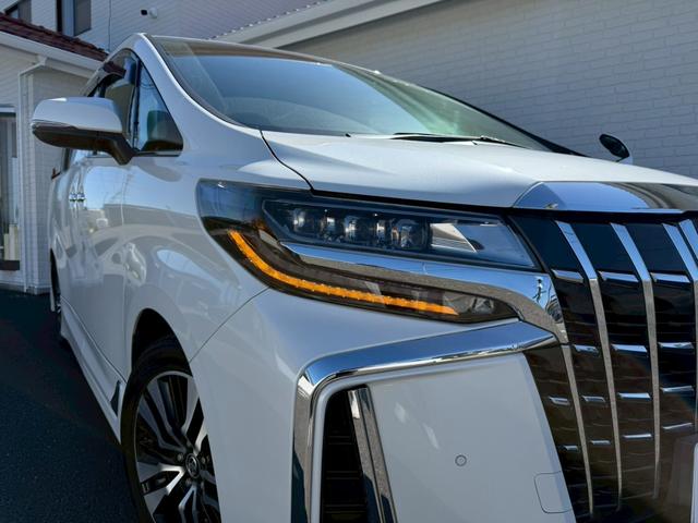 アルファード 2.5S Cパッケージ TRDエアロ(F/S/R) サンルーフ 純正ナビ バックカメラ ETC 3眼LEDヘッド 両側電動スライドドア パワーバックドア シートヒーター/クーラー ステアリングヒーター パワーシート フルセグ(18枚目)