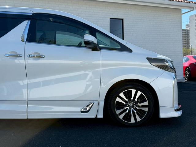 アルファード 2.5S Cパッケージ TRDエアロ(F/S/R) サンルーフ 純正ナビ バックカメラ ETC 3眼LEDヘッド 両側電動スライドドア パワーバックドア シートヒーター/クーラー ステアリングヒーター パワーシート フルセグ(21枚目)