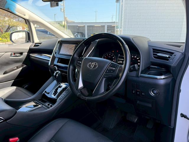 アルファード 2.5S Cパッケージ TRDエアロ(F/S/R) サンルーフ 純正ナビ バックカメラ ETC 3眼LEDヘッド 両側電動スライドドア パワーバックドア シートヒーター/クーラー ステアリングヒーター パワーシート フルセグ(38枚目)