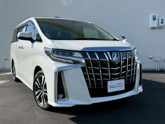 アルファード 2.5S Cパッケージ サンルーフ 純正ディスプレイオーディオ+ナビ フリップダウンモニター デジタルインナーミラー フルセグTV 3眼LEDヘッドライト 両側電動スライドドア 電動バックドア シートヒーター シートクーラー(11枚目)