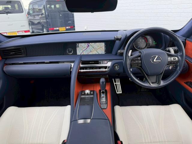 LC LC500 Lパッケージ パノラマルーフ 純正21インチアルミ マークレビンソンサウンド 寒冷地仕様 ヘッドアップディスプレイ ブラインドスポットモニター ブリージーブルー内装 ETC2.0 ステアリングヒーター バックカメラ(37枚目)