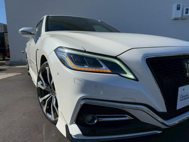 クラウンハイブリッド RSアドバンス モデリスタエアロ モデリスタ19インチAW サンルーフ パノラミックビューモニター ブラックレザーシート ステアリングヒーター シートヒーター/クーラー 3眼LED ワイヤレス充電 ブラインドスポット(20枚目)