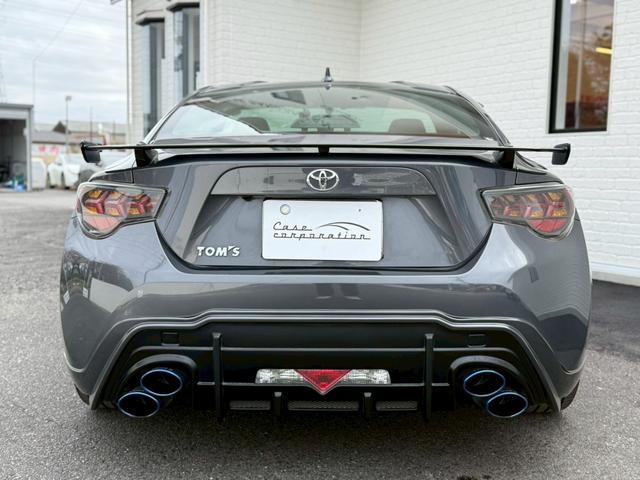 86 GTリミテッド ブラックパッケージ Tom’sトムスエアロ トムスマフラー トムスステアリング RAYS18インチアルミホイール bremboレッドブレーキキャリパー BuddyClub LEDテールランプ ハーフレザーシート ナビTV(41枚目)