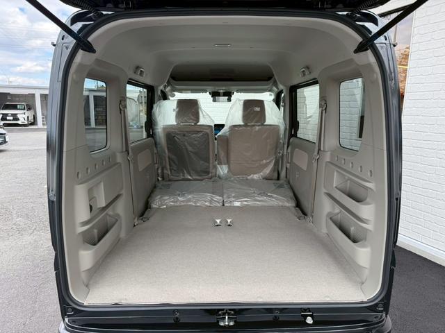 エブリイワゴン ＰＺターボスペシャル　届出済未使用車　純正ディスプレイオーディオ　バックカメラ　オートステップ　両側電動スライド　シートヒーター　スズキセーフティサポート　オートライト　ブッシュボタンスタート　ＵＳＢ　ステアリングリモコン（76枚目）