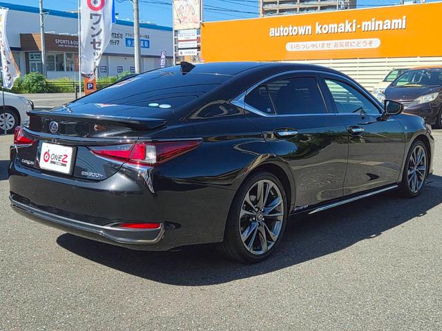 ＥＳ ＥＳ３００ｈ　Ｆスポーツ　サンルーフ　純正ナビ　パノラミックビューモニター　デジタルインナーミラー　ＥＴＣ　黒革　シートヒーター　シートクーラー　電動シェード　レーダークルーズ　クリアランスソナー　ＬＥＤヘッドランプ（38枚目）