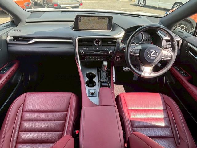 ＲＸ ＲＸ４５０ｈ　Ｆスポーツ　ワンオーナー　サンルーフ　１２型地デジナビ　バックカメラ　ＥＴＣ　ＨＵＤ　レーダークルーズ　シートヒーター　シートクーラー　パワーシート　シートメモリー　Ｆスポーツ専用アルミ　ユーザー買取（2枚目）