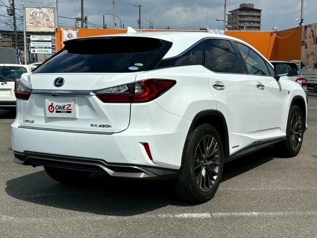 ＲＸ ＲＸ４５０ｈ　Ｆスポーツ　ワンオーナー　サンルーフ　１２型地デジナビ　バックカメラ　ＥＴＣ　ＨＵＤ　レーダークルーズ　シートヒーター　シートクーラー　パワーシート　シートメモリー　Ｆスポーツ専用アルミ　ユーザー買取（48枚目）