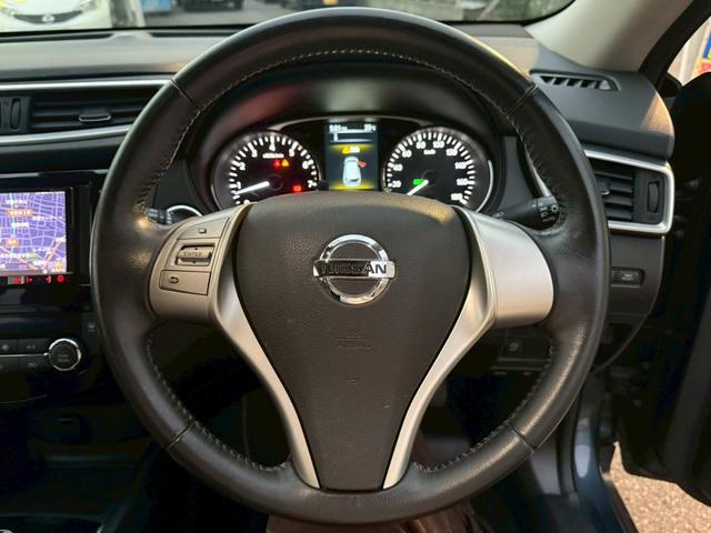 エクストレイル ２０Ｘ　エマージェンシーブレーキパッケージ　禁煙車　メーカー７インチナビ　フルセグＴＶ　Ｂカメラ　コーナセンサー　シートヒーター　衝突被害軽減ブレーキ　電動格納ミラー　横滑り軽減　リアクーラー　スマートキー　ＥＣＯモード　オートハイビーム（27枚目）