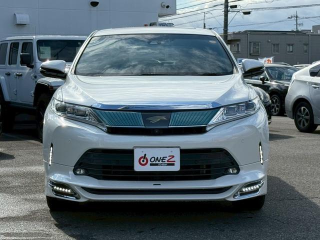 ハリアーハイブリッド プログレス サンルーフ TRDフルエアロ メーカーナビTV パノラミックビュー JBLサウンド ドライブレコーダー ETC プリクラッシュ レーンキープアシスト パワーバックドア パワーシート 4WD(35枚目)