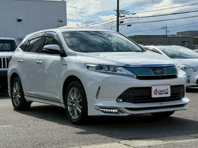 ハリアーハイブリッド プログレス サンルーフ TRDフルエアロ メーカーナビTV パノラミックビュー JBLサウンド ドライブレコーダー ETC プリクラッシュ レーンキープアシスト パワーバックドア パワーシート 4WD(36枚目)