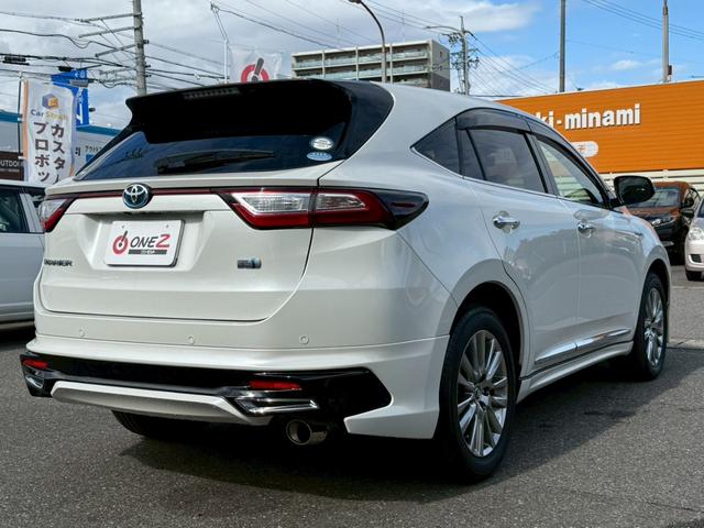 ハリアーハイブリッド プログレス サンルーフ TRDフルエアロ メーカーナビTV パノラミックビュー JBLサウンド ドライブレコーダー ETC プリクラッシュ レーンキープアシスト パワーバックドア パワーシート 4WD(39枚目)