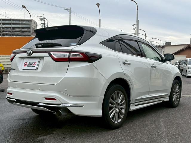 ハリアー プログレス　サンルーフ　モデリスタエアロ　メーカーナビＴＶ　パノラミックビュー　ＪＢＬサウンド　ドライブレコーダー　ＥＴＣ　プリクラッシュセーフティ　レーンキープ　パワーバックドア　クリアランスソナー　買取車両（46枚目）