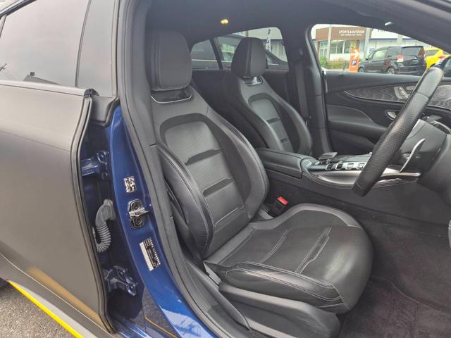 GT 4ドアクーペ 43 4マチック+ ライドコントロール+パッケージ 1オーナー AMGライドコントロールプラスPKG エアバランスPKG マッドブラックラッピング Burmester 純正ナビ 純正ドライブレコーダー パノラマビュー キャリパー塗装(AMGイエロー)(13枚目)