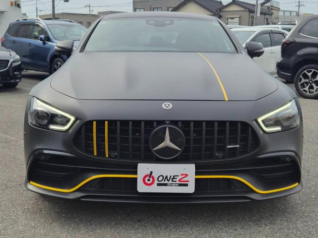 GT 4ドアクーペ 43 4マチック+ ライドコントロール+パッケージ 1オーナー AMGライドコントロールプラスPKG エアバランスPKG マッドブラックラッピング Burmester 純正ナビ 純正ドライブレコーダー パノラマビュー キャリパー塗装(AMGイエロー)(41枚目)