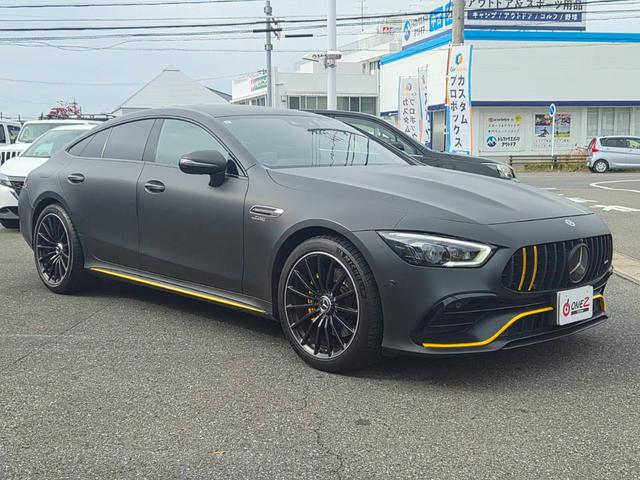 GT 4ドアクーペ 43 4マチック+ ライドコントロール+パッケージ 1オーナー AMGライドコントロールプラスPKG エアバランスPKG マッドブラックラッピング Burmester 純正ナビ 純正ドライブレコーダー パノラマビュー キャリパー塗装(AMGイエロー)(42枚目)