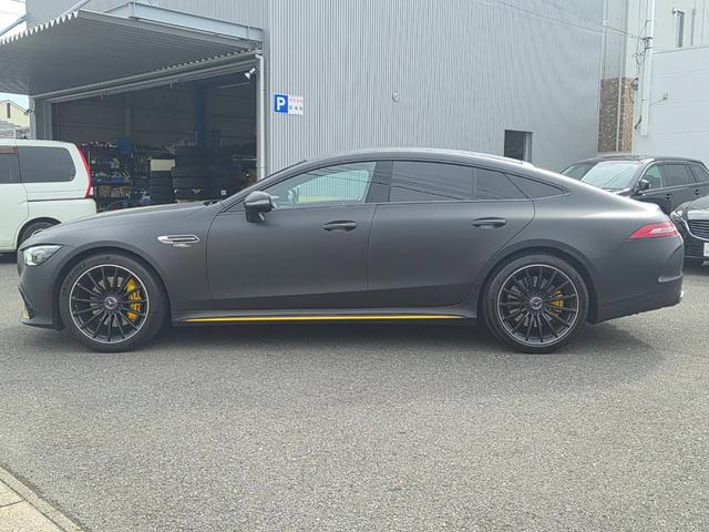 GT 4ドアクーペ 43 4マチック+ ライドコントロール+パッケージ 1オーナー AMGライドコントロールプラスPKG エアバランスPKG マッドブラックラッピング Burmester 純正ナビ 純正ドライブレコーダー パノラマビュー キャリパー塗装(AMGイエロー)(44枚目)