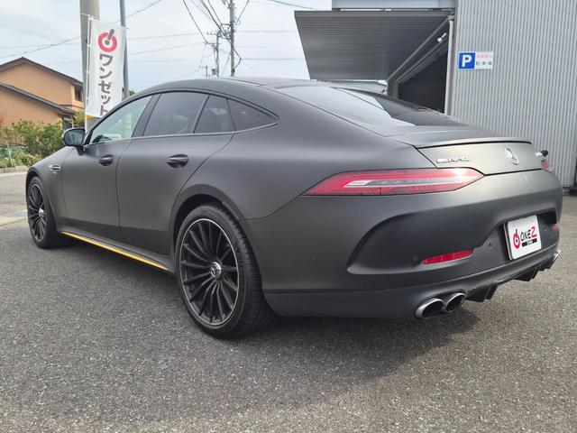 GT 4ドアクーペ 43 4マチック+ ライドコントロール+パッケージ 1オーナー AMGライドコントロールプラスPKG エアバランスPKG マッドブラックラッピング Burmester 純正ナビ 純正ドライブレコーダー パノラマビュー キャリパー塗装(AMGイエロー)(47枚目)