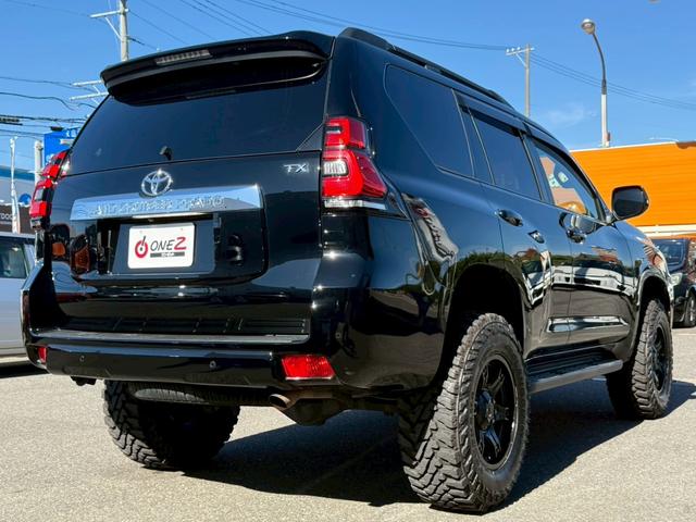 ランドクルーザープラド 　サンルーフ　リフトアップ　Ｍ／Ｔタイヤ（ＹＯＫＯＨＡＭＡ２０２５年製）　アルパイン９型ナビＴＶ　バックカメラ　前後ドライブレコーダー　ＥＴＣ　本革　ベンチレーション　クリアランスソナー　プリクラッシュ（45枚目）