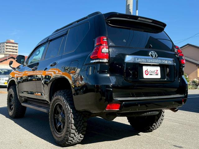 ランドクルーザープラド 　サンルーフ　リフトアップ　Ｍ／Ｔタイヤ（ＹＯＫＯＨＡＭＡ２０２５年製）　アルパイン９型ナビＴＶ　バックカメラ　前後ドライブレコーダー　ＥＴＣ　本革　ベンチレーション　クリアランスソナー　プリクラッシュ（47枚目）