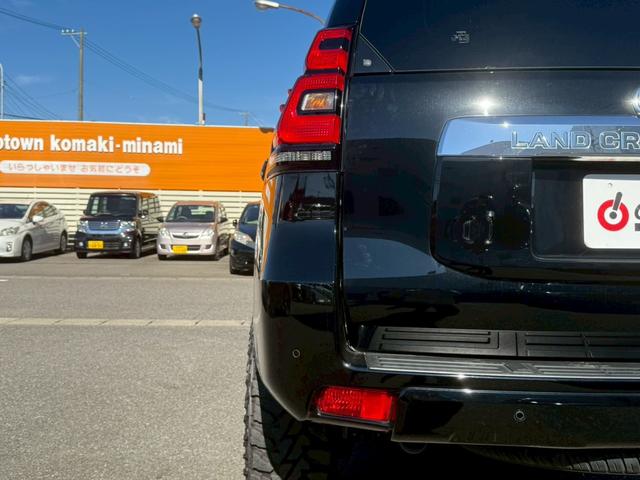 ランドクルーザープラド 　サンルーフ　リフトアップ　Ｍ／Ｔタイヤ（ＹＯＫＯＨＡＭＡ２０２５年製）　アルパイン９型ナビＴＶ　バックカメラ　前後ドライブレコーダー　ＥＴＣ　本革　ベンチレーション　クリアランスソナー　プリクラッシュ（50枚目）