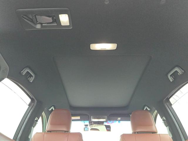 ハリアーハイブリッド プログレス　メタル　アンド　レザーパッケージ　ＴＲＤエアロ　サンルーフ　純正９型ナビＴＶ　パノラミックビュー　ＪＢＬサウンド　ＥＴＣ　茶革　シートヒーター　ベンチレーション　パワーシート　パワーバックドア　クリアランスソナー　セーフティセンス（24枚目）