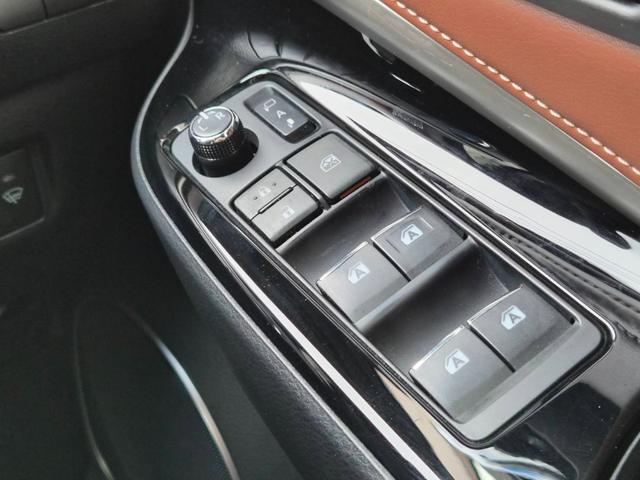 ハリアーハイブリッド プログレス　メタル　アンド　レザーパッケージ　ＴＲＤエアロ　サンルーフ　純正９型ナビＴＶ　パノラミックビュー　ＪＢＬサウンド　ＥＴＣ　茶革　シートヒーター　ベンチレーション　パワーシート　パワーバックドア　クリアランスソナー　セーフティセンス（37枚目）