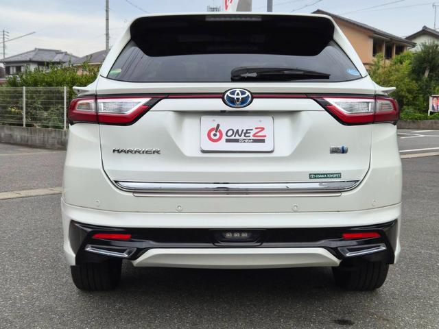 ハリアーハイブリッド プログレス　メタル　アンド　レザーパッケージ　ＴＲＤエアロ　サンルーフ　純正９型ナビＴＶ　パノラミックビュー　ＪＢＬサウンド　ＥＴＣ　茶革　シートヒーター　ベンチレーション　パワーシート　パワーバックドア　クリアランスソナー　セーフティセンス（48枚目）