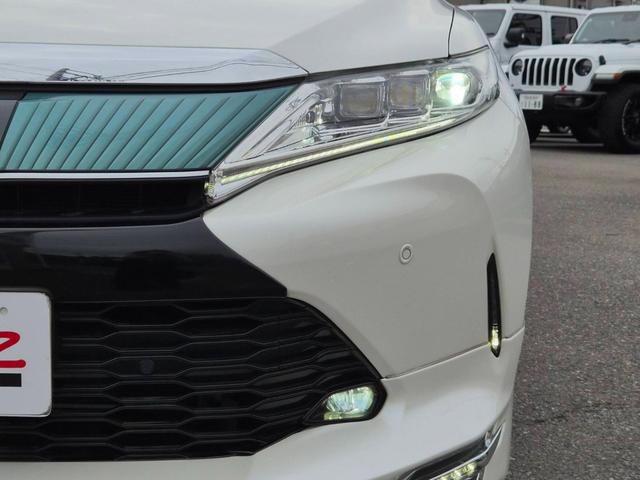 ハリアーハイブリッド プログレス　メタル　アンド　レザーパッケージ　ＴＲＤエアロ　サンルーフ　純正９型ナビＴＶ　パノラミックビュー　ＪＢＬサウンド　ＥＴＣ　茶革　シートヒーター　ベンチレーション　パワーシート　パワーバックドア　クリアランスソナー　セーフティセンス（51枚目）