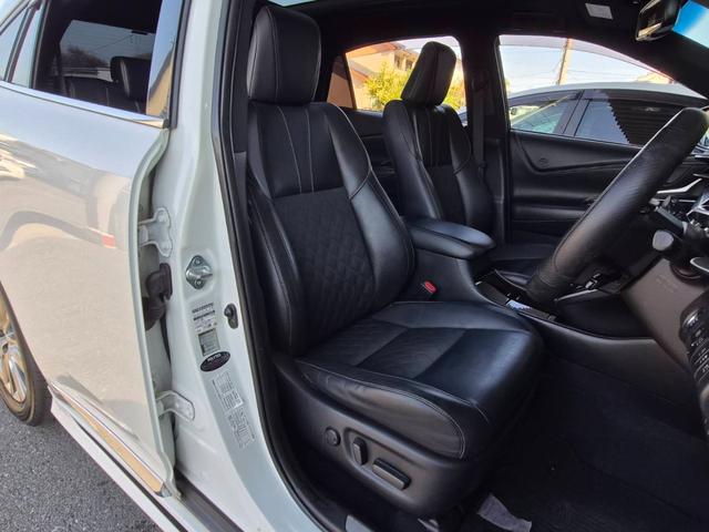 ハリアー プレミアム　サンルーフ　モデリスタエアロ　９型ナビＴＶ　バックカメラ　　ビルトインＥＴＣ　パワーバックドア　パワーシート　プリクラッシュセーフティ　追従型クルーズコントロール　レーンキープアシスト　後期モデル（18枚目）