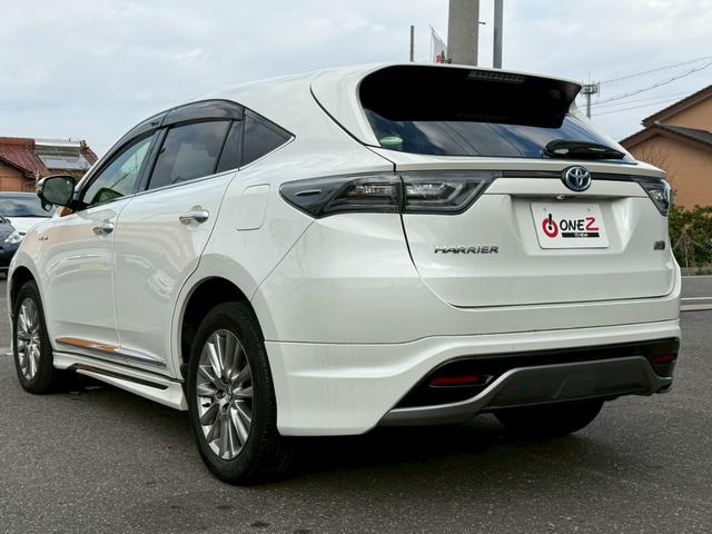 ハリアーハイブリッド プレミアム　モデリスタエアロ　アルパイン９型ＢＩＧＸ　アルパイ９型フリップダウンモニター　バックカメラ　ＥＴＣ　クルーズコントロール　パワーシート　パワーバックドア　ＬＥＤヘッドランプ　フォグランプ　純正アルミ（47枚目）