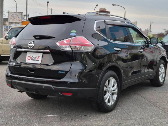 エクストレイル ２０Ｘ　３列７人乗り　地デジコネクトナビ　アラウンドビューモニター　ビルトインＥＴＣ　クルーズコントロール　シートヒーター　ミラーヒーター　ヒルディセントコントロール　フォグランプ　ルーフレール　４ＷＤ（41枚目）