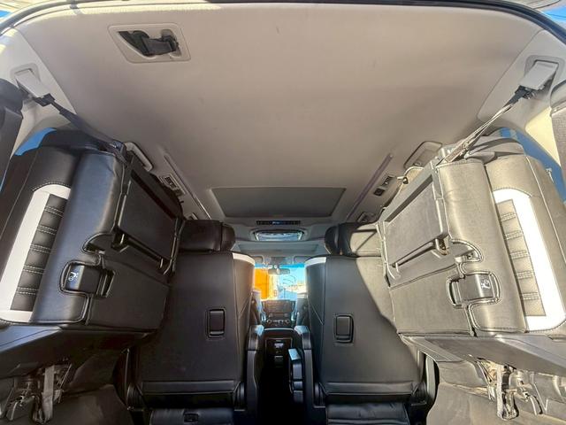 アルファード ２．５Ｓ　Ｃパッケージ　サンルーフ　アルパインＢＩＧＸ（１１型）　アルパイン後席モニター（１２．８型）　アドミレイションエアロ　アドミレイションマフラー　メテオＬＥＤテール　ＢＲＩＺ車高調　ＦＯＲＧＥＤ２０ｉｎアルミ（22枚目）