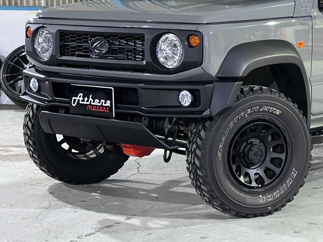 ジムニーシエラ ＪＣ　９インチディスプレイオーディオ／Ａｐｐｌｅ　ｃａｒｐｌａｙ／デルタフォースアルミ／ＤＵＮＬＯＰマッドテレーンタイヤ／バックカメラ／ＥＴＣ／デジタルインナーミラー／フルエアロ／車検対応マフラー（23枚目）