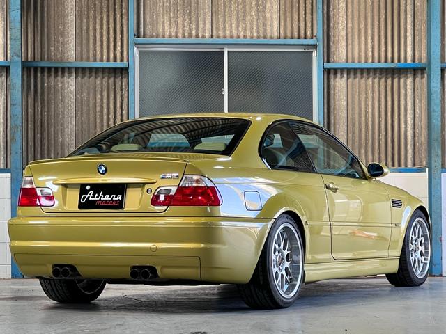 M3 M3クーペ M3クーペ(5名)左ハンドル/6速MT/サンルーフ/フェニックスイエロー/直列6気筒エンジン/BBS18インチアルミホイール/ETC/イエローレザー内装(26枚目)