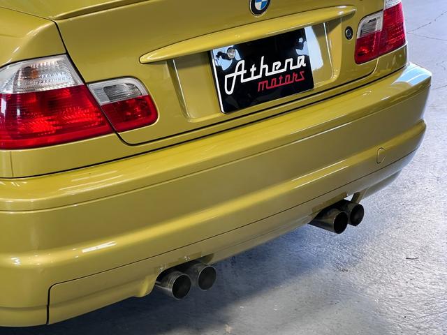 M3 M3クーペ M3クーペ(5名)左ハンドル/6速MT/サンルーフ/フェニックスイエロー/直列6気筒エンジン/BBS18インチアルミホイール/ETC/イエローレザー内装(34枚目)