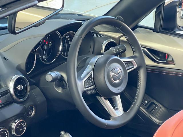ロードスター ブラウン・トップ Apple carplay/Airforceエアサス・スーパーパフォーマンス/シェブロンホイール/TOYOプロクセスタイヤ/純正ホイール/バックカメラ/ETC/クリアランスソナー/6速MT(7枚目)