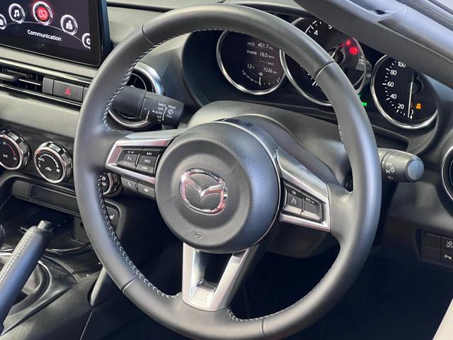 ロードスター ブラウン・トップ Apple carplay/Airforceエアサス・スーパーパフォーマンス/シェブロンホイール/TOYOプロクセスタイヤ/純正ホイール/バックカメラ/ETC/クリアランスソナー/6速MT(8枚目)