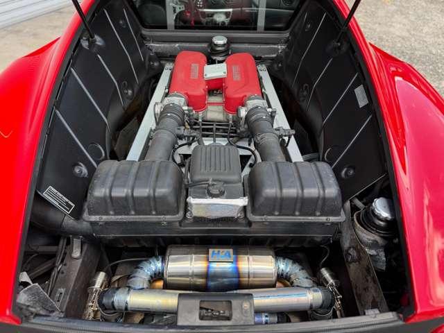 360 モデナ プラジス製4輪独立エアサス リバレル深リムホイール ワンオフチタンマフラー 19インチリバレルホイール 深リムアウトストラーダモデナ F1マチック TCU書き換え済み(17枚目)