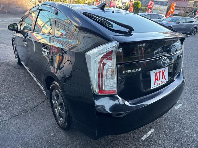 プリウス Sマイコーデ 後期 禁煙車 フルセグ Bluetooth バックカメラ ETC CD DVD ハーフレザー LEDライト LEDフォグ オートエアコン キーレスバイザー TVキャンセラー プッシュスタート(34枚目)