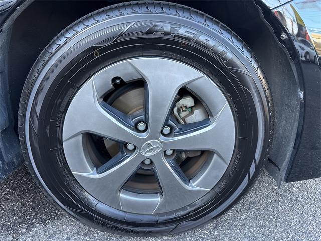 プリウス Sマイコーデ 後期 禁煙車 フルセグ Bluetooth バックカメラ ETC CD DVD ハーフレザー LEDライト LEDフォグ オートエアコン キーレスバイザー TVキャンセラー プッシュスタート(45枚目)