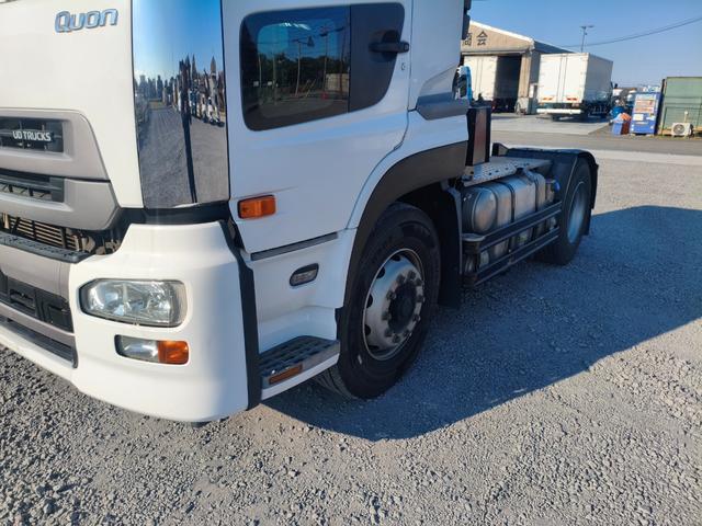 クオン 　トラクタ　走行３７万キロ　第五輪荷重１１５００ｋｇ　ハイルーフ（26枚目）